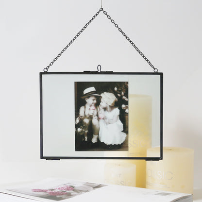 Glass Photo Frame Pendant