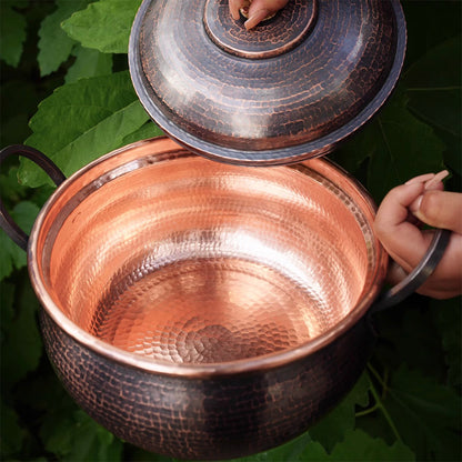 Retro Color Copper Pot