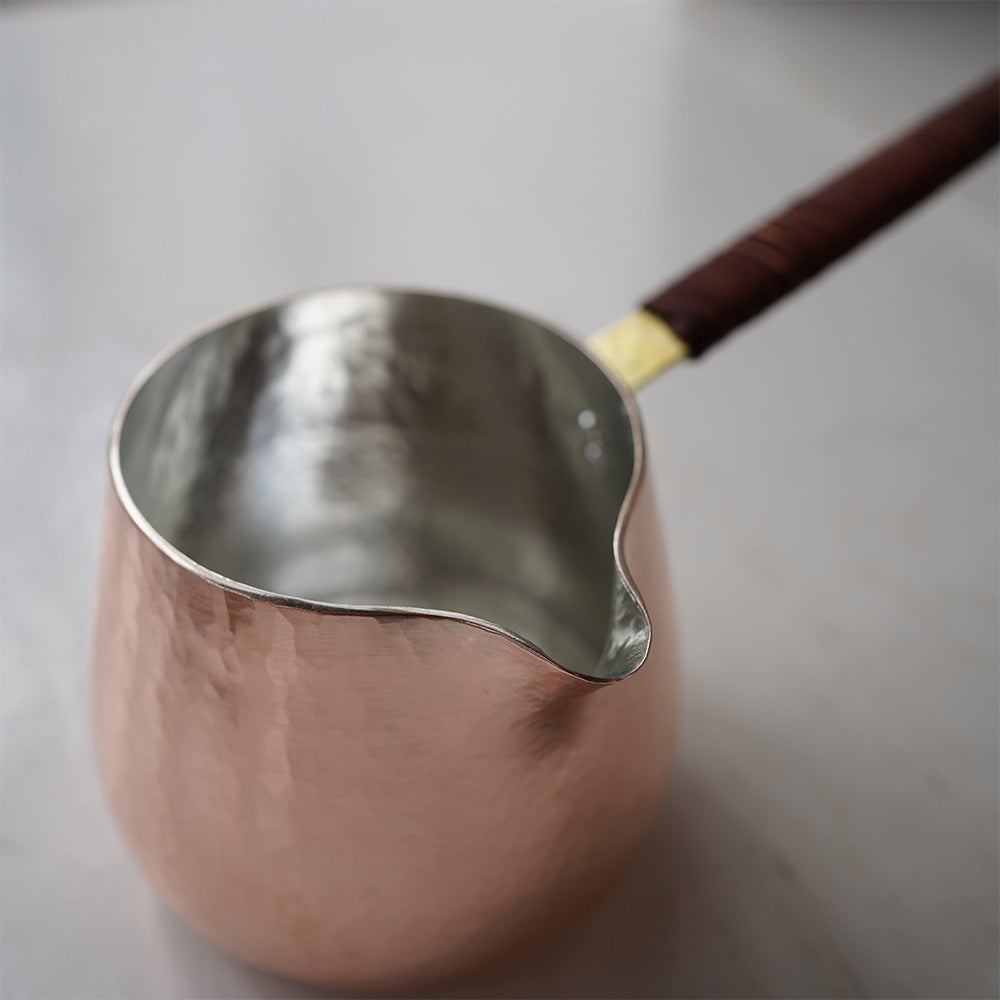 Copper Coffee Sharing Pot