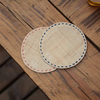 Hand-sewn Round Coaster Divider