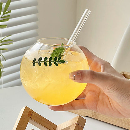 Spherical Juice Coffee Glass Cup