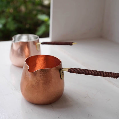 Copper Coffee Sharing Pot