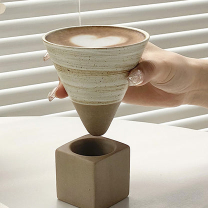 Handmade Stoneware Coffee Cup