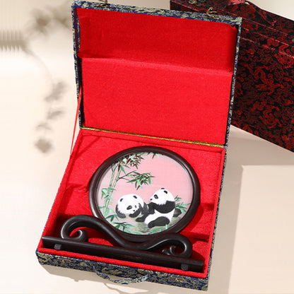 Suzhou Embroidery Panda Embroidery Ornaments