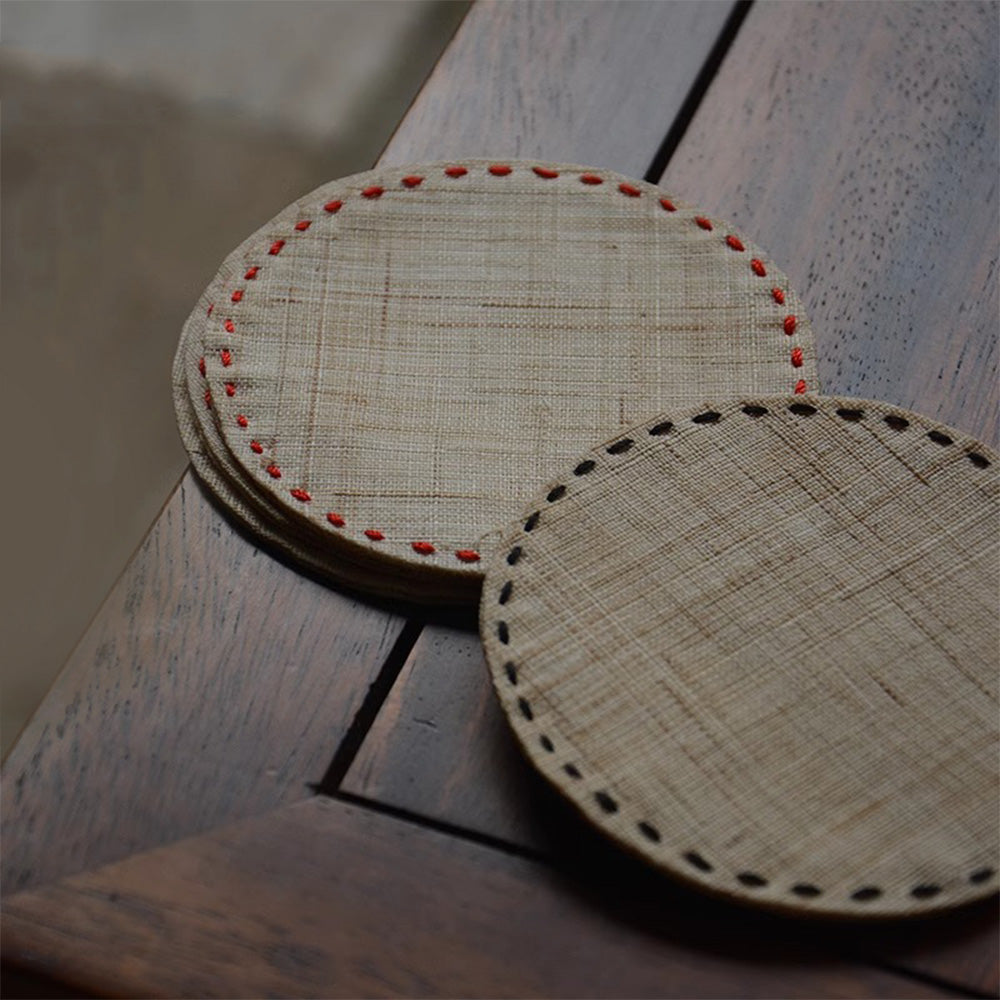 Hand-sewn Round Coaster Divider