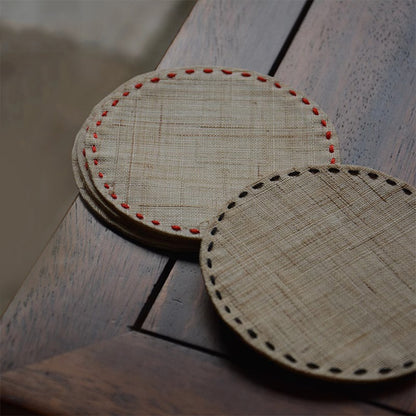 Hand-sewn Round Coaster Divider