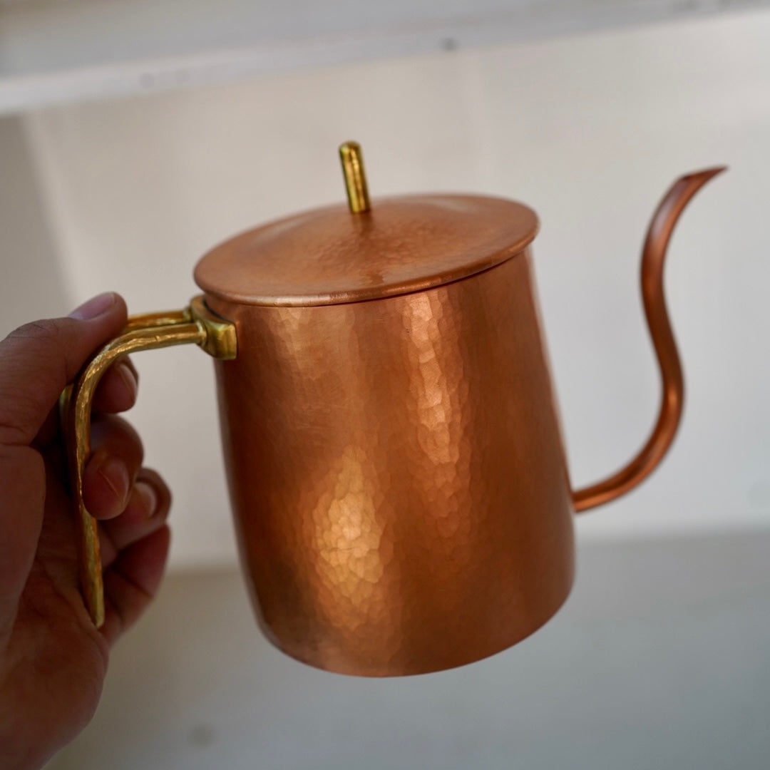 Hand-brewed Copper Coffee Pot