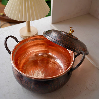 Retro Color Copper Pot