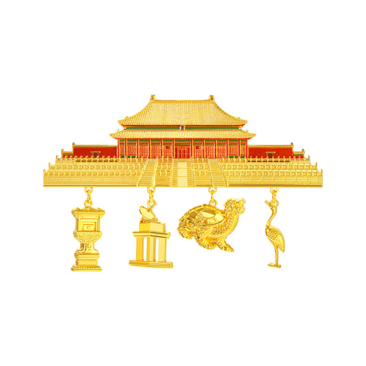 The Forbidden City Taihe Temple Refrigerator Stickers Magnets Museum Cultural Creations