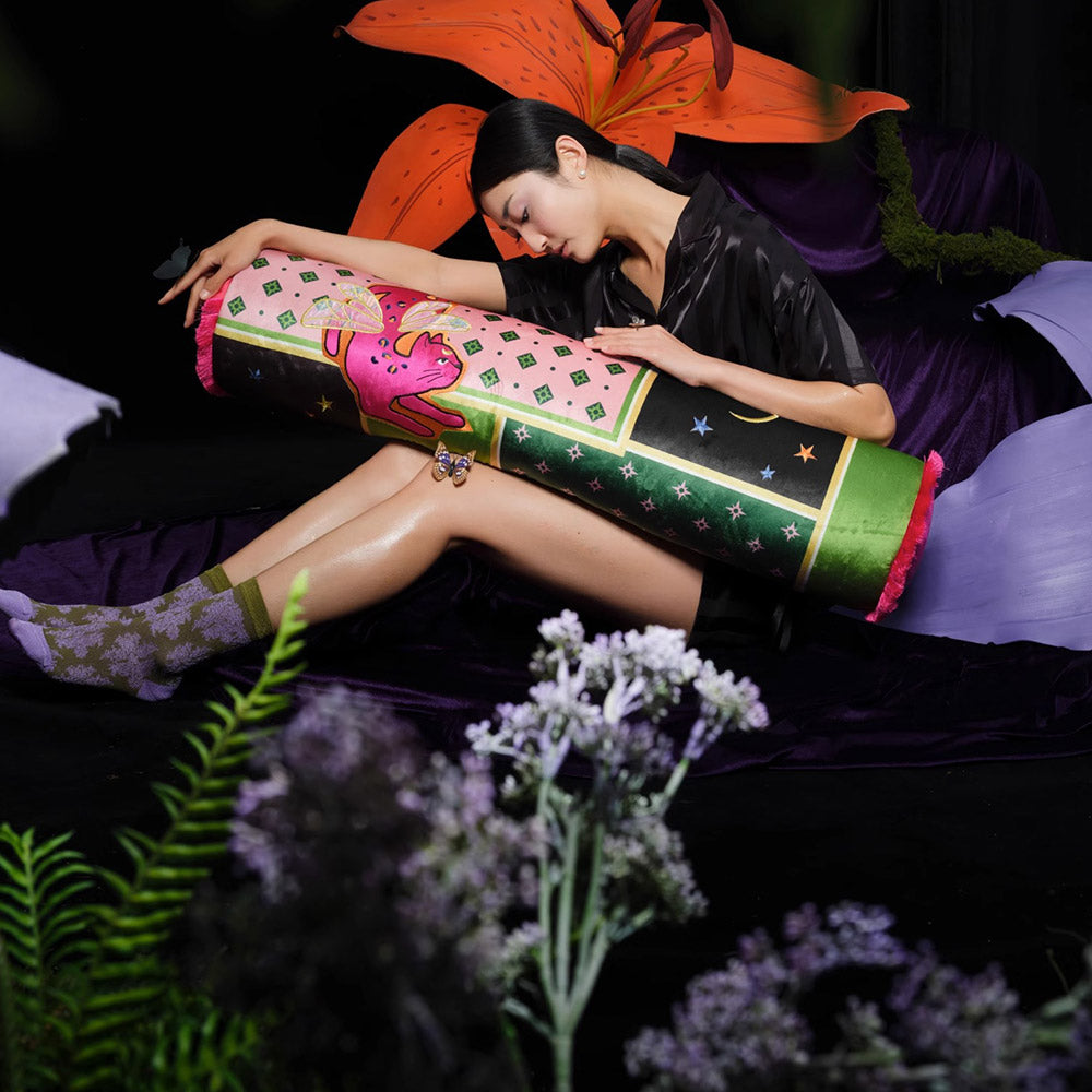 Midsummer Dream Cylindrical Pillow