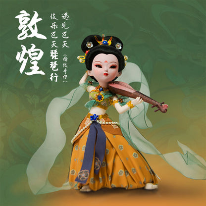 Dunhuang Inspiration Flying Silk Doll Ornaments Cultural And Creative Characteristics Of Souvenirs Handmade Museum Gift