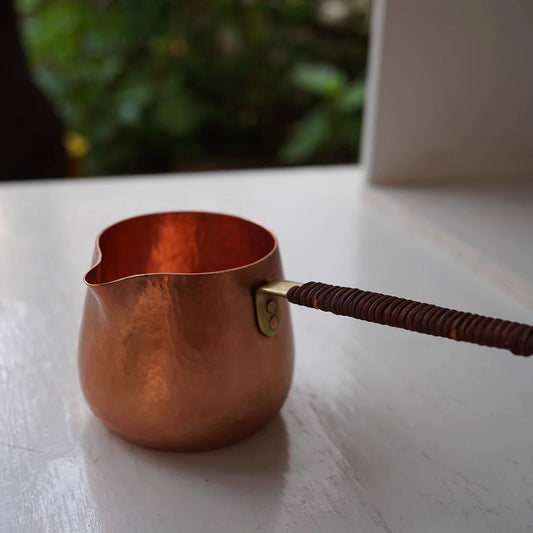 Copper Coffee Sharing Pot