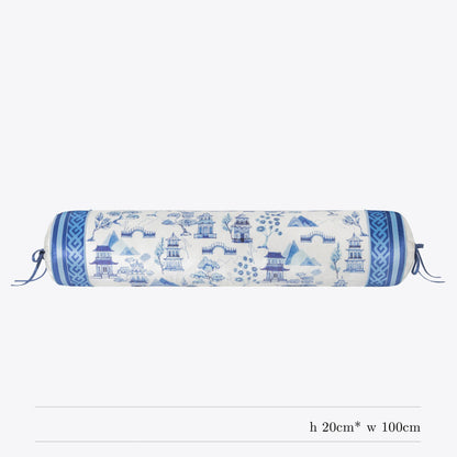 Blue and White Series Long Pillow