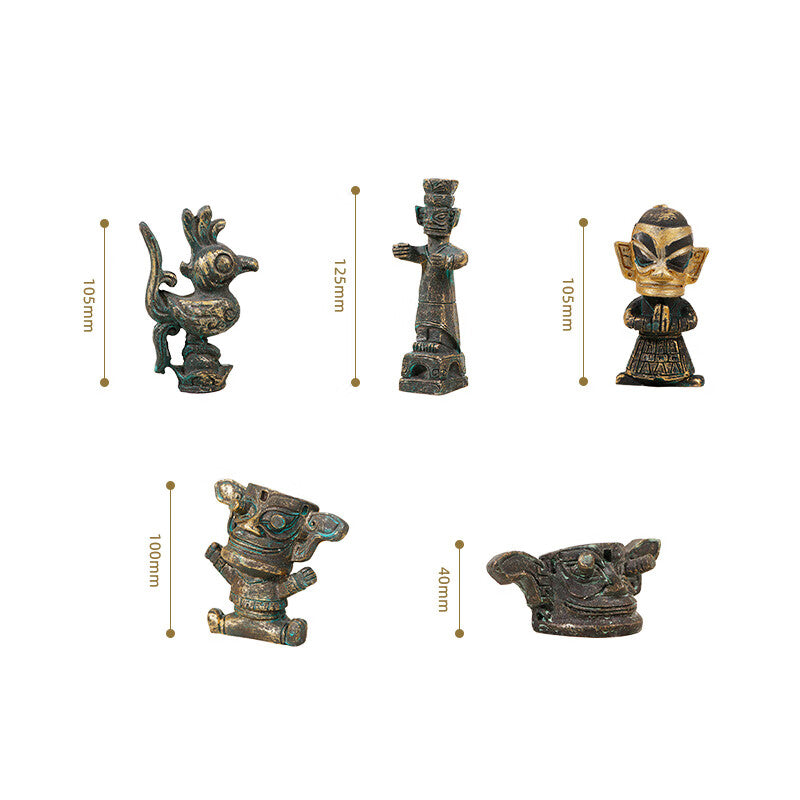 GWIZ Sanxingdui Archaeological Blind Box Excavation Children's Toys Treasure Cultural Relics Museum Gift Box Summer Vacation Gifts