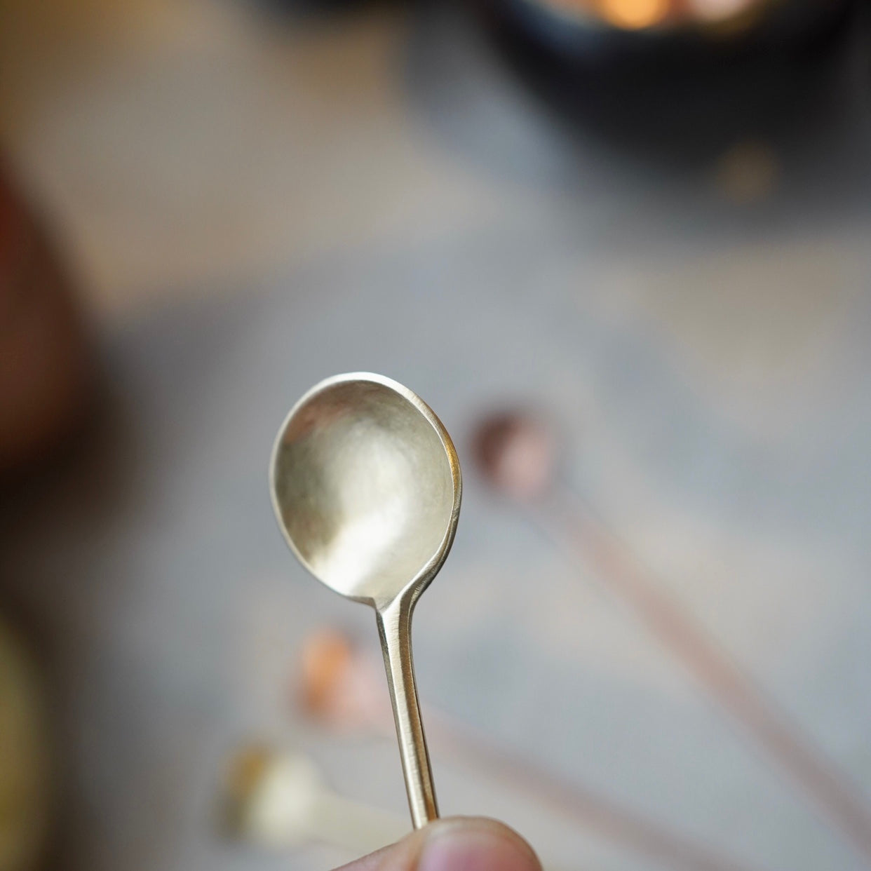 Hand-made Copper Spoon