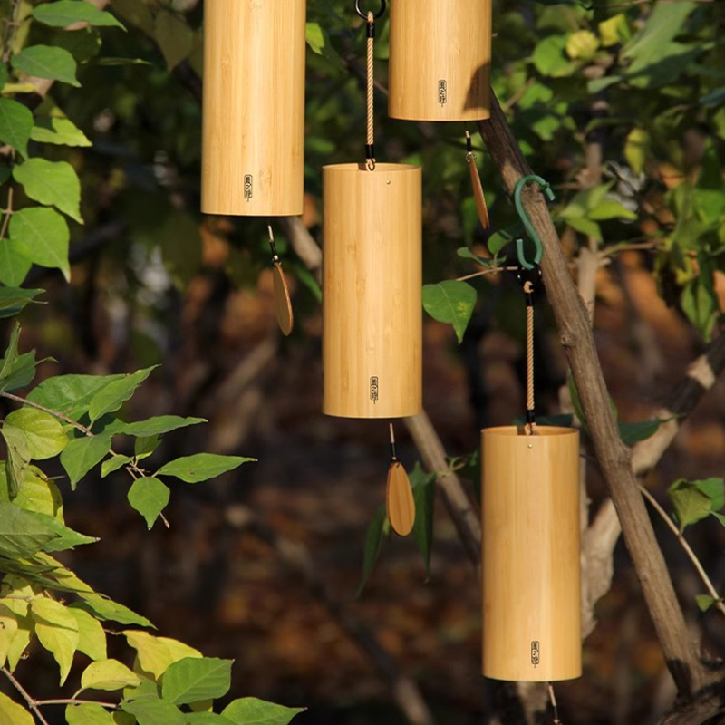 Bamboo Chord Meditation Wind Chime