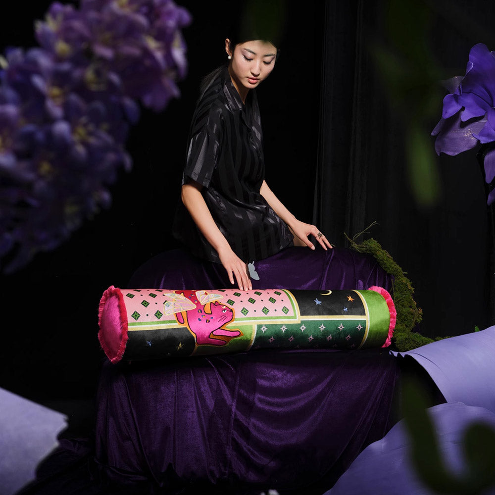 Midsummer Dream Cylindrical Pillow