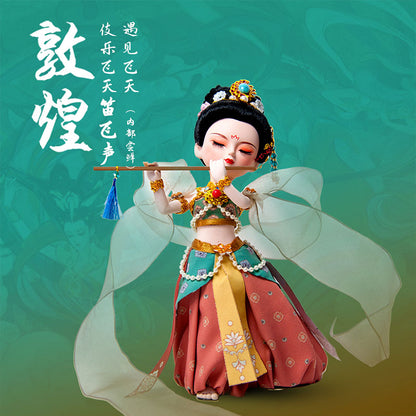 Dunhuang Inspiration Flying Silk Doll Ornaments Cultural And Creative Characteristics Of Souvenirs Handmade Museum Gift