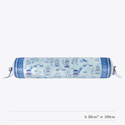 Blue and White Series Long Pillow