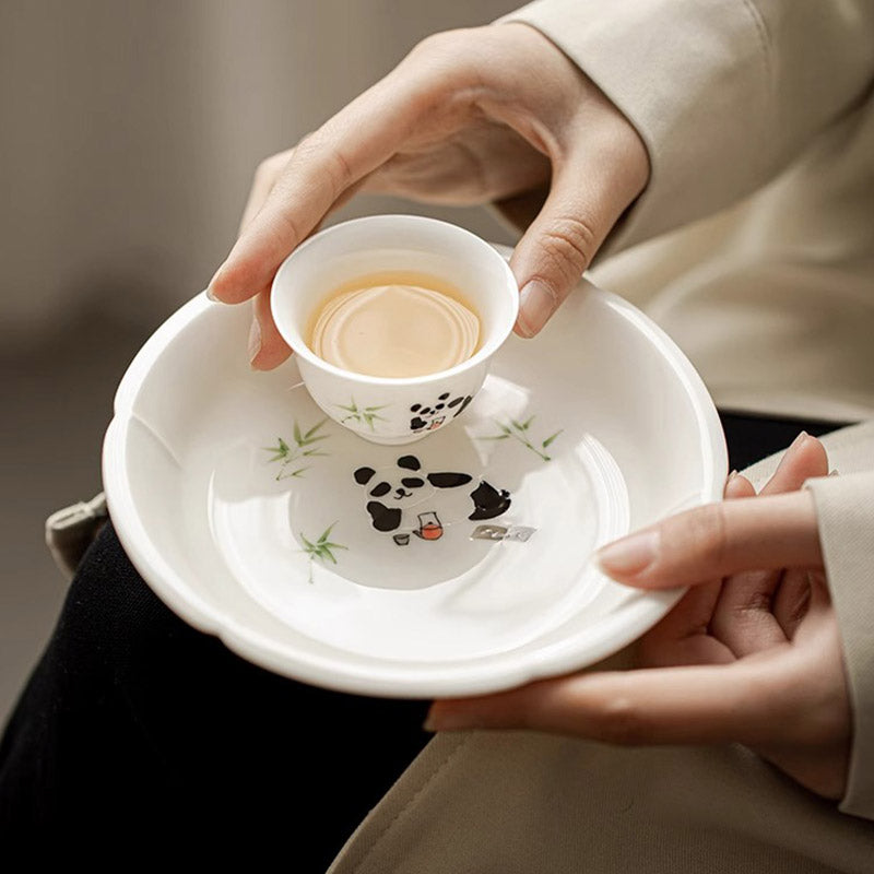 Cute Panda Tea Cup Set