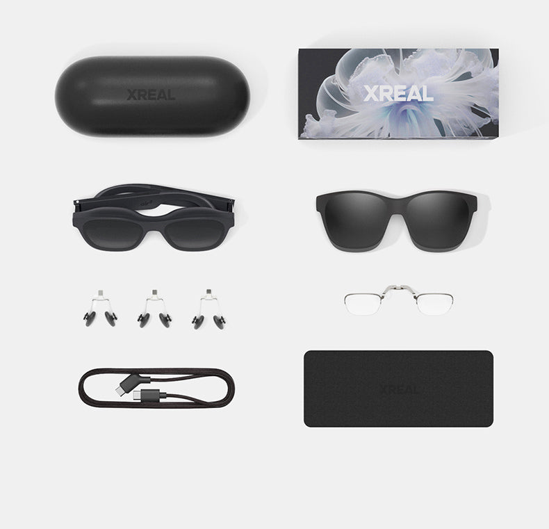 XREAL Air 2 Smart AR Glasses Translation Glasses Handheld Direct Connection VR Glasses Private Cinema 3D Space Video Vision Pro