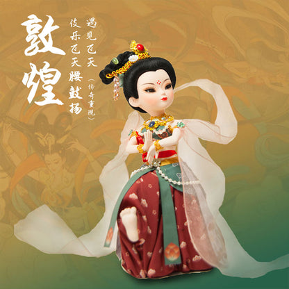 Dunhuang Inspiration Flying Silk Doll Ornaments Cultural And Creative Characteristics Of Souvenirs Handmade Museum Gift