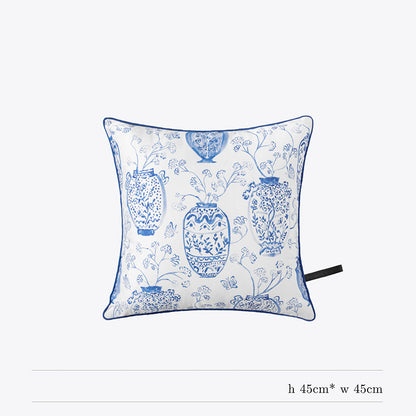 Blue and White Series Pillow