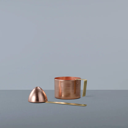 Single Hole Coffee Spoon & Copper cup