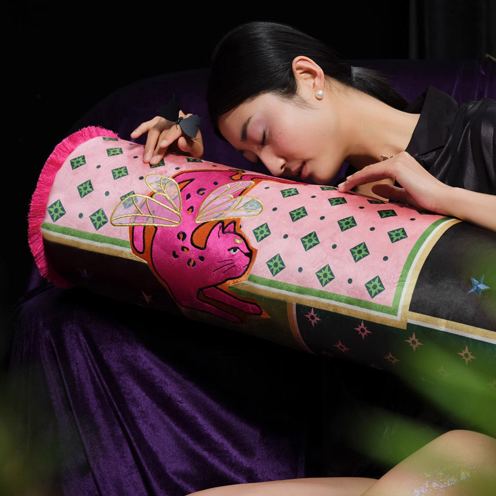 Midsummer Dream Cylindrical Pillow