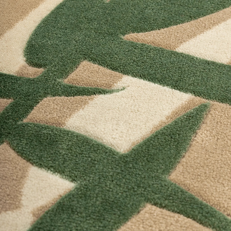 Soft Bamboo Leaf Carpet