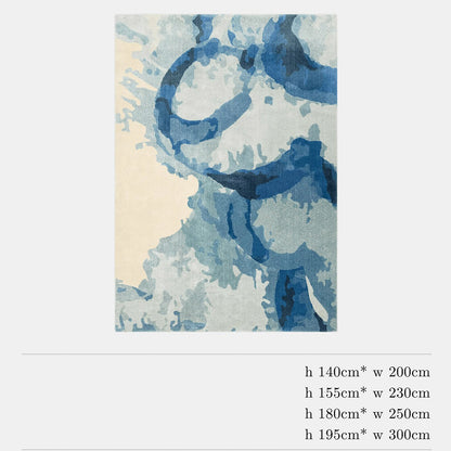 Blue and White Series Carpet