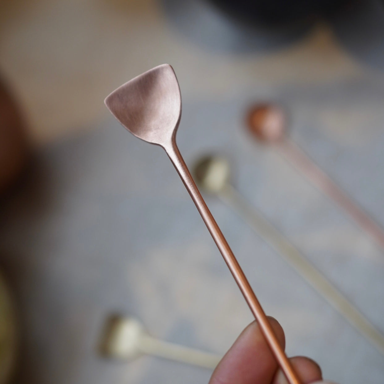 Hand-made Copper Spoon