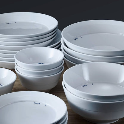 Jingdezhen White Tableware