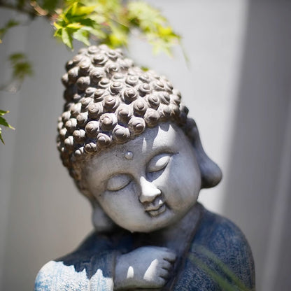 Buddha-Statue, kreative Blumentopf-Ornamente