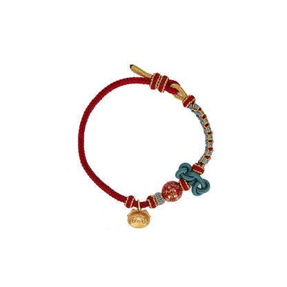 The British Museum Lacquer Wenchang Knot Bracelet