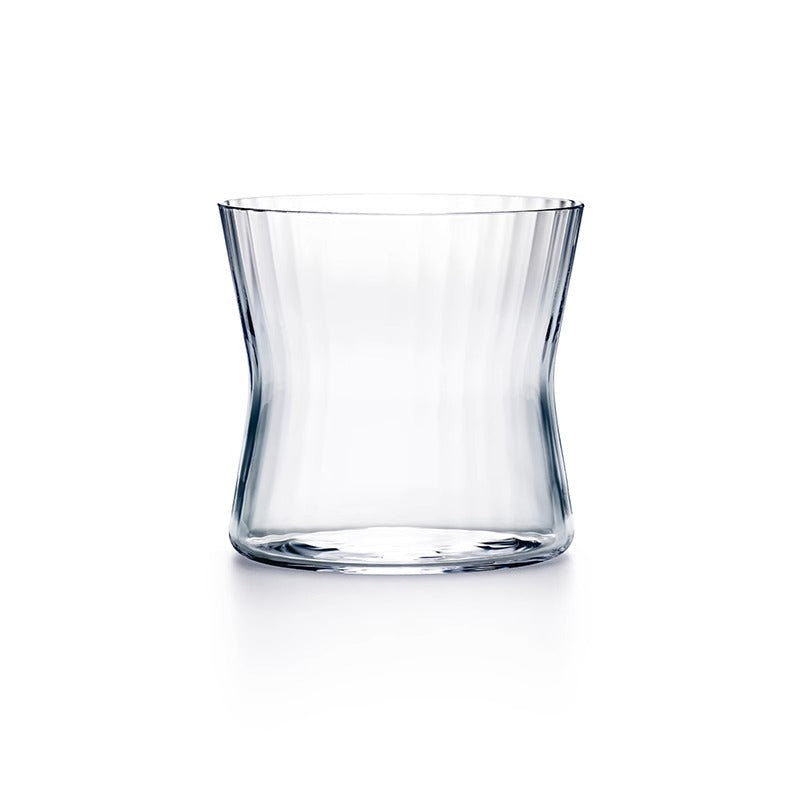 Multi-edge Waisted Glass Cup