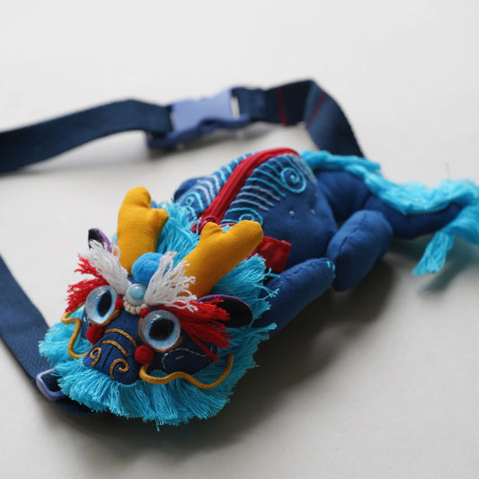 Blue Dragon Bag | Embroidery Kit