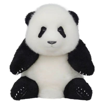 5 Months Panda Menglan Plush Handmade Plush Birthday Gift For Girls And Friends