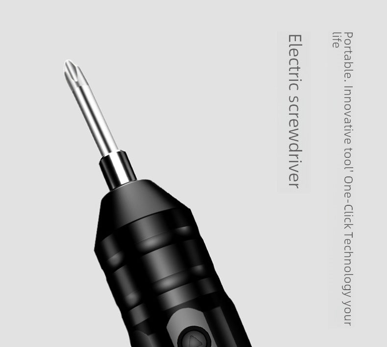 Electric screwdriver rechargeable small household automatic electric screwdriver mini screwdriver tool electric hand drill