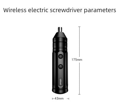 Electric screwdriver rechargeable small household automatic electric screwdriver mini screwdriver tool electric hand drill