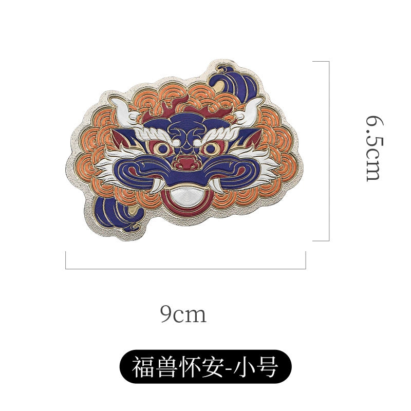 Potala Palace Museum Fu beast refrigerator stickers tiles