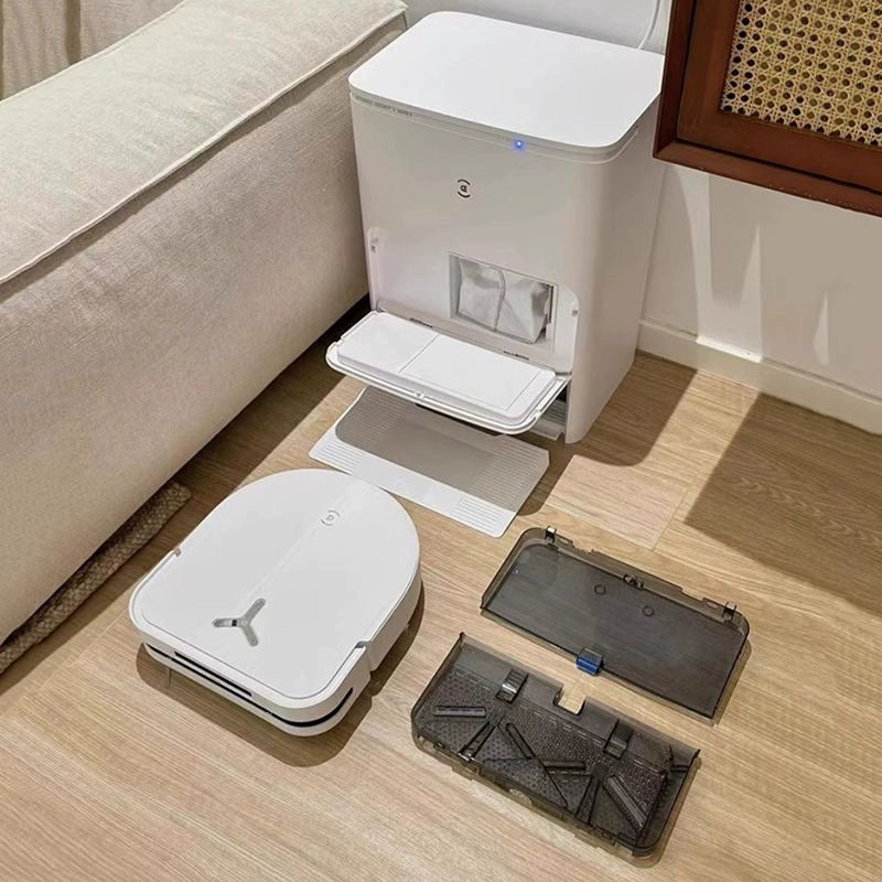 Intelligent sweeping robot household automatic suction, sweeping and mopping the bottom of furniture, constant attachment and anti-entanglement integrated robot