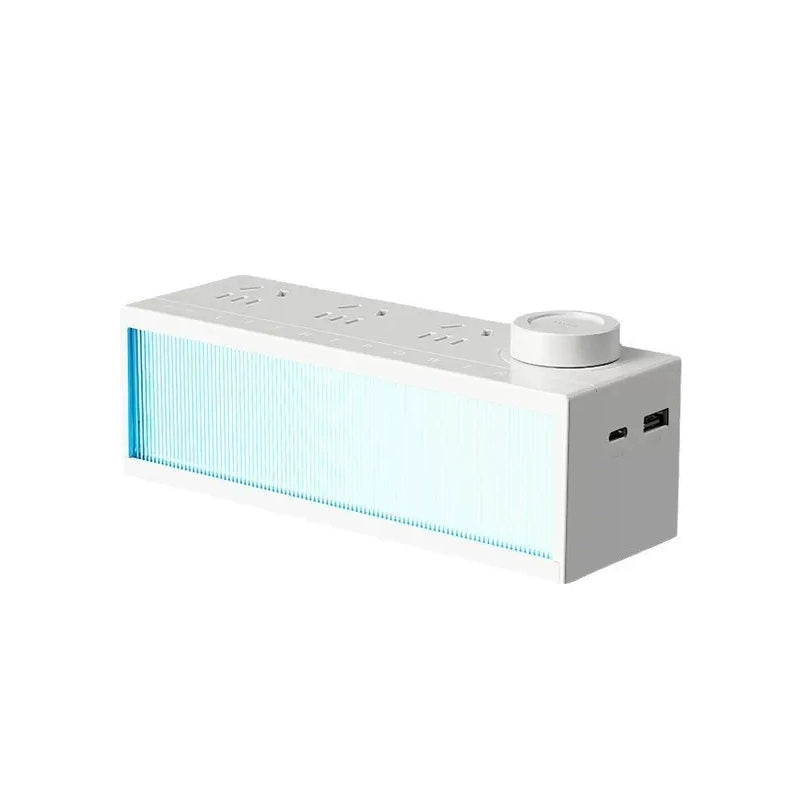 TROZK | LIGHT BOX GaN Desktop Socket Charger RGB Ambient Light Retro Vaporwave