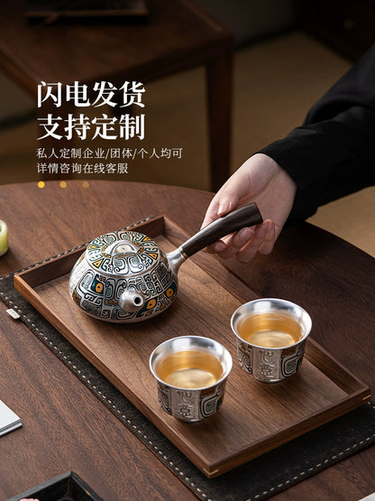 Such as porcelain, the Forbidden City, Dunhuang cultural and creative tea set, housewarming, birthday, graduation, teachers, parents, practical high-end gifts