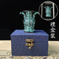 He Zun bronze ornaments, vintage Shaanxi Museum, Chinese zun bottles, wine utensils