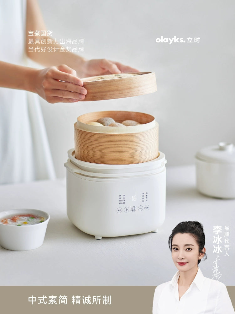 Olayks immediately sells Japanese and Korean electric stew pots, baby food pots, bird's nest cooking porridge, small stew cups, stew cups across water, and home use