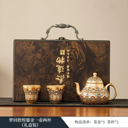 Such as porcelain, the Forbidden City, Dunhuang cultural and creative tea sets, newlyweds, housewarming, birthdays, graduation, Father's Day gifts, and practical for dads