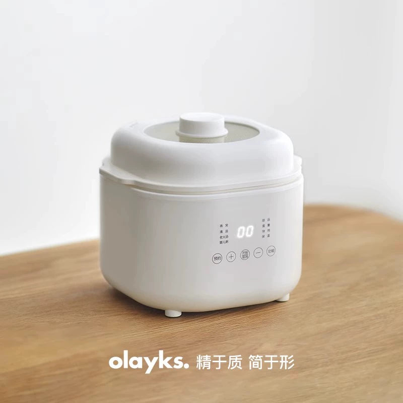 Olayks immediately sells Japanese and Korean electric stew pots, baby food pots, bird's nest cooking porridge, small stew cups, stew cups across water, and home use