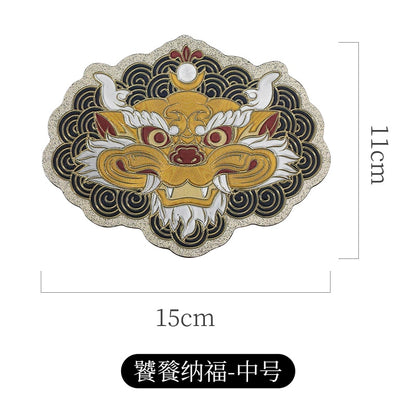 Potala Palace Museum Fu beast refrigerator stickers tiles