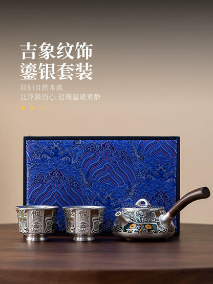 Such as porcelain, the Forbidden City, Dunhuang cultural and creative tea set, housewarming, birthday, graduation, teachers, parents, practical high-end gifts